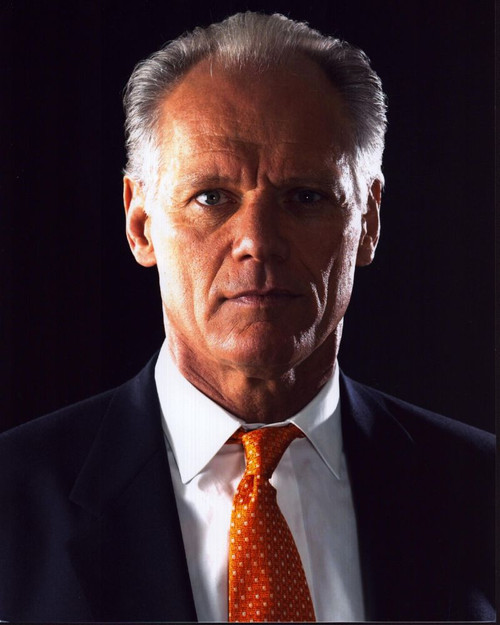 Fred Dryer In Black Suit With Orange Tie Photo Print (8 x 10)