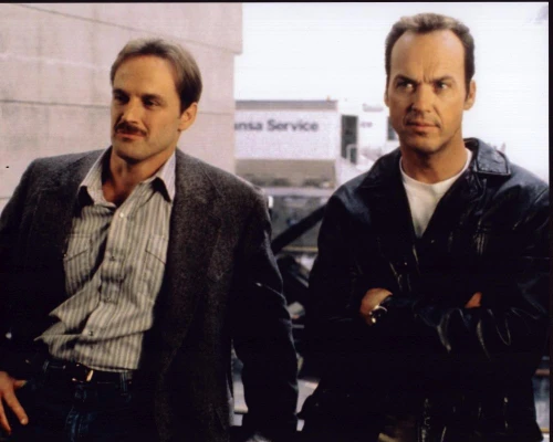 Michael Bowen And Michael Keaton In Jackie Brown Photo Print
