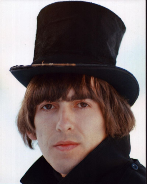 George Harrison In Top Hat Photo Print