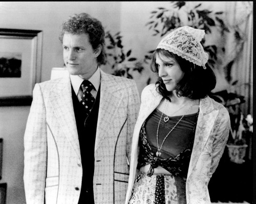 Woody Harrelson And Courtney Love In The People Vs. Larry Flynt Black And White Photo Print