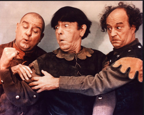 The Three Stooges In Snow White And The Three Stooges Photo Print (8 x 10)