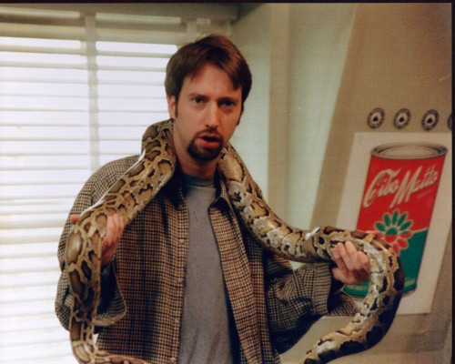 Tom Green Holding Snake In Road Trip Photo Print (8 x 10)