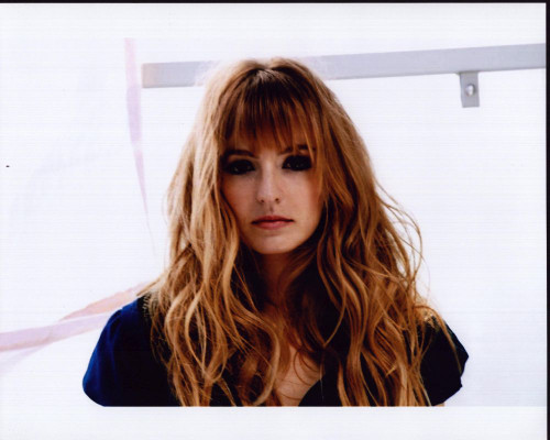Ahna O'Reilly With Bangs In Blue Top Photo Print