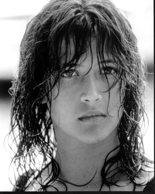 Sophie Marceau With Wet Hair Black And White Photo Print (8 x 10)