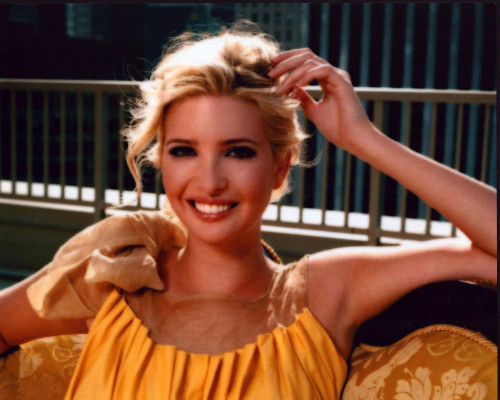 Ivanka Trump Arm Up In Yellow Dress Photo Print (8 x 10)