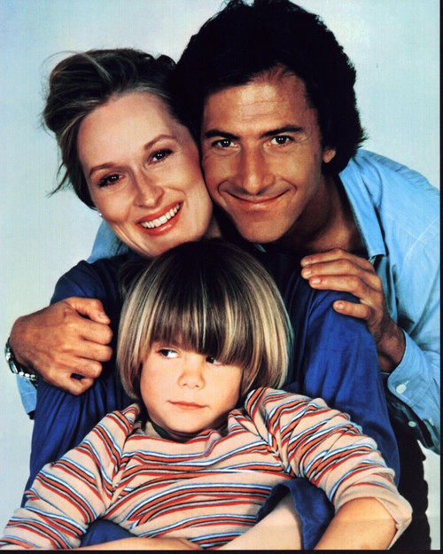 Meryl Streep, Dustin Hoffman And Justin Henry In Kramer Vs. Kramer Photo Print