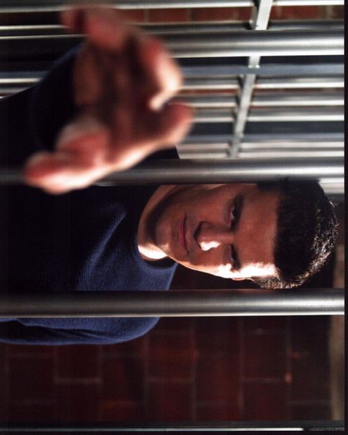 David Boreanaz Reaching Through Jail Cell Bars Photo Print