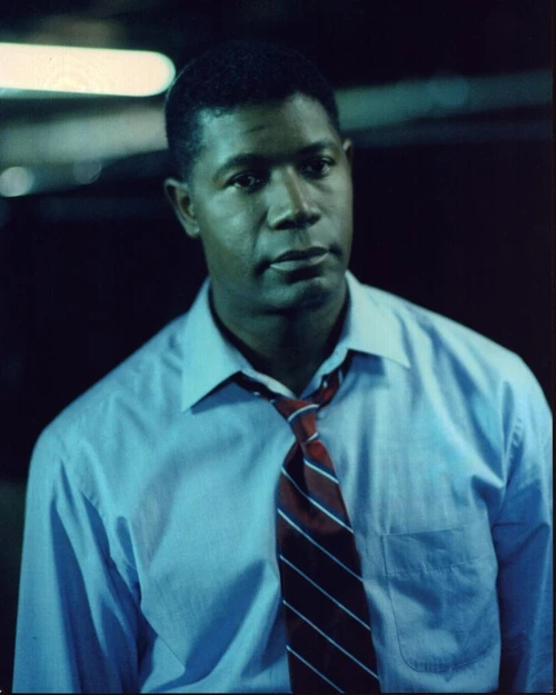 Dennis Haysbert In Red Striped Tie In 24 Photo Print