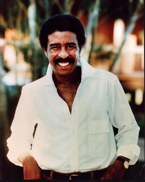 Richard Pryor In Unbuttoned White Shirt Photo Print