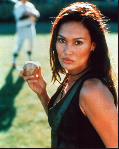 Tia Carrere Holding Baseball In Relic Hunter Photo Print (8 x 10)