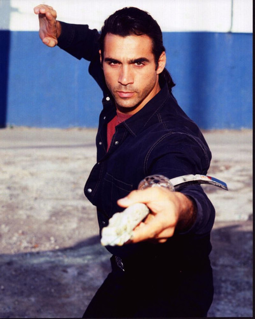 Adrian Paul Posed With Sword Photo Print (8 x 10)