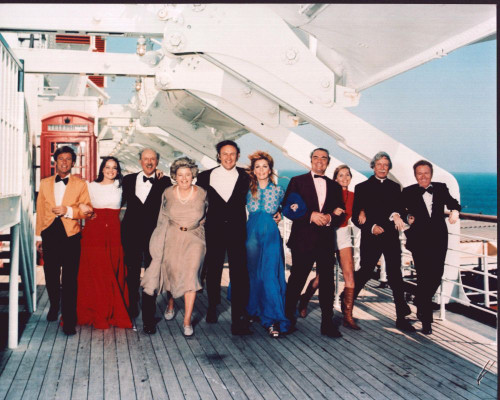 The Poseidon Adventure Cast On Ship Photo Print