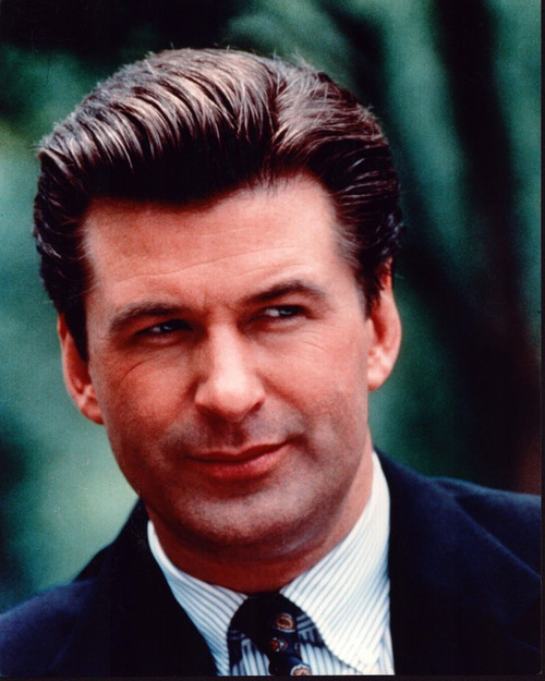 Alec Baldwin Closeup In Suit And Tie Photo Print