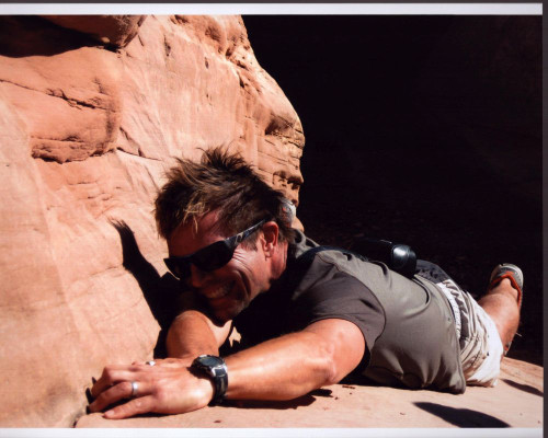 David Chokachi Rock Climbing Photo Print (8 x 10)