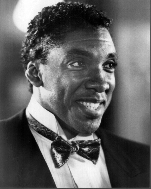 Stan Shaw Wearing Bowtie In Harlem Nights Black And White Photo Print