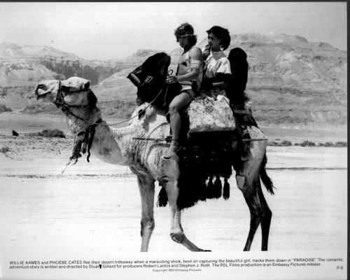 Willie Aames And Phoebe Cates In Paradise In Black And White Photo Print