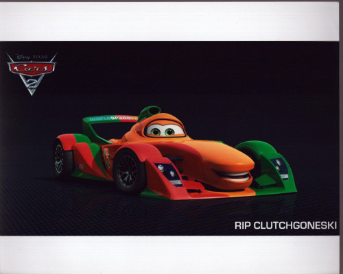 Cars 2 Rip Clutchgoneski Photo Print (8 x 10)