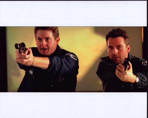 Chris Penn And Tom Sizemore Aiming Guns In True Romance Photo Print (8 x 10)