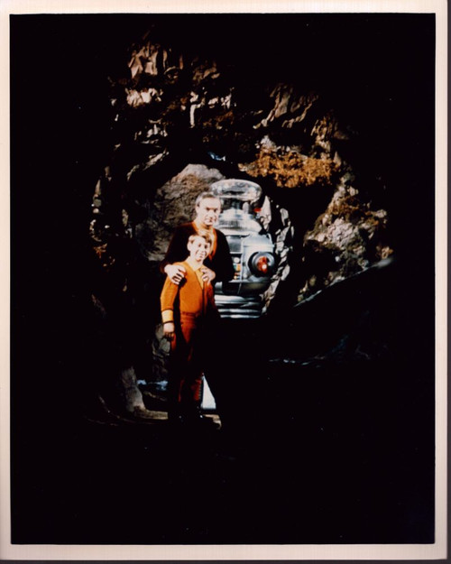 Jonathan Harris And Bill Mumy With Robot In Lost In Space Photo Print (8 x 10)