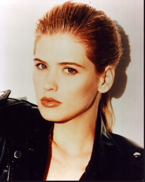 Kristy Swanson Headshot In Leather Jacket Photo Print