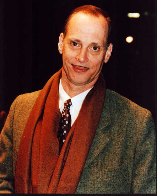 John Waters In Brown Coat And Scarf Photo Print