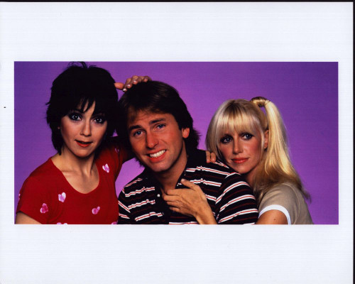 Joyce Dewitt, John Ritter And Suzanne Somers Photo Print