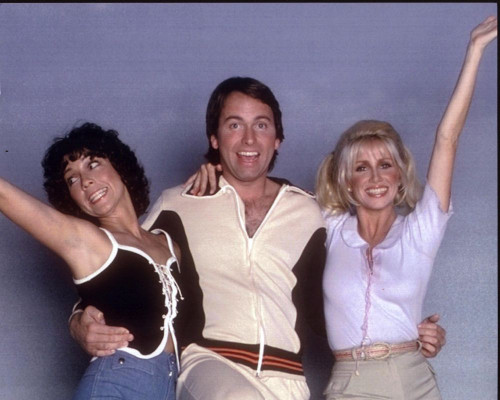 Joyce Dewitt, John Ritter And Suzanne Somers For Three'S Company Photo Print