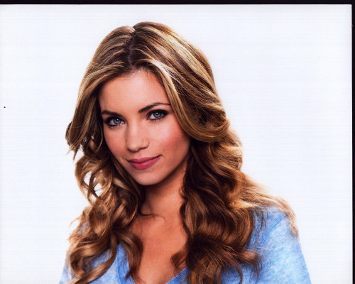 Amber Lancaster Headshot In Blue Top Photo Print