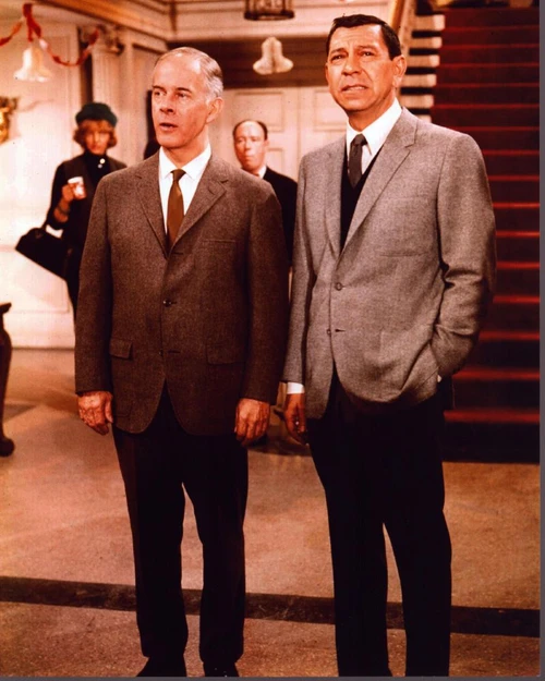 Harry Morgan And Jack Webb In Dragnet Photo Print