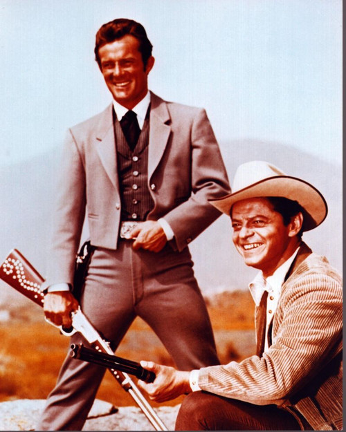 Ross Martin And Robert Conrad In The Wild Wild West Photo Print (8 x 10)