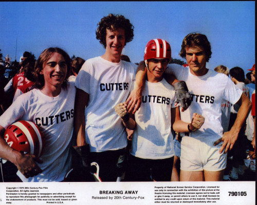 Jackie Earle Haley, Daniel Stern, Dennis Christopher And Dennis Quaid In Breaking Away Photo Print (8 x 10)