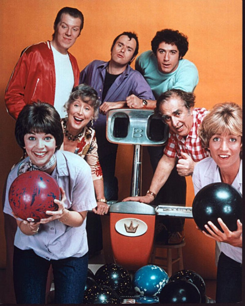 Laverne & Shirley Cast Bowling Photo Print