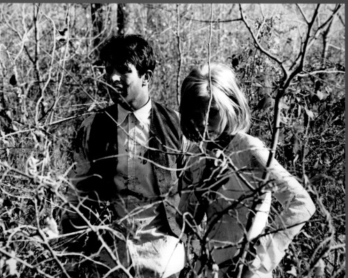 Warren Beatty And Faye Dunaway In Bonnie And Clyde Black And White Photo Print