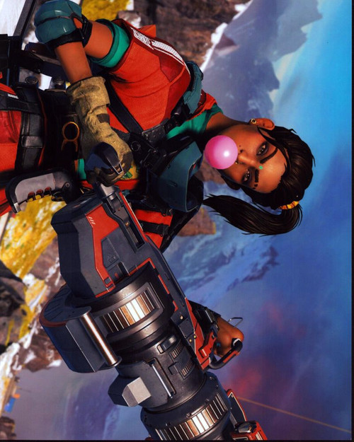 Rampart With Gun In Apex Legends Photo Print (8 x 10)