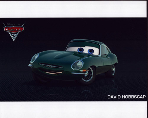 David Hobbs As David Hobbscap In Cars 2 Photo Print (8 x 10)