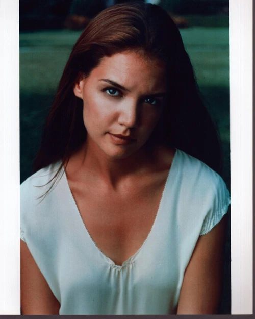 Katie Holmes In White Top Photo Print