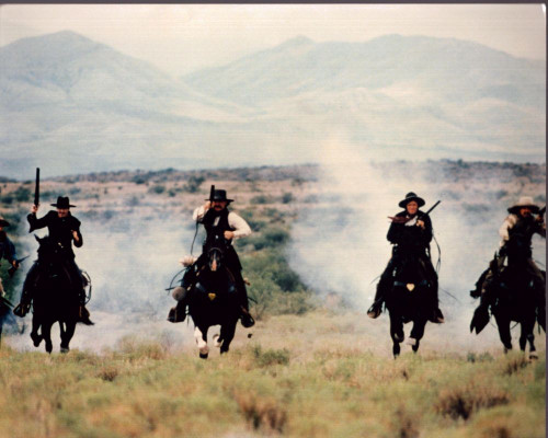 Tombstone Cast On Horseback Photo Print (8 x 10)