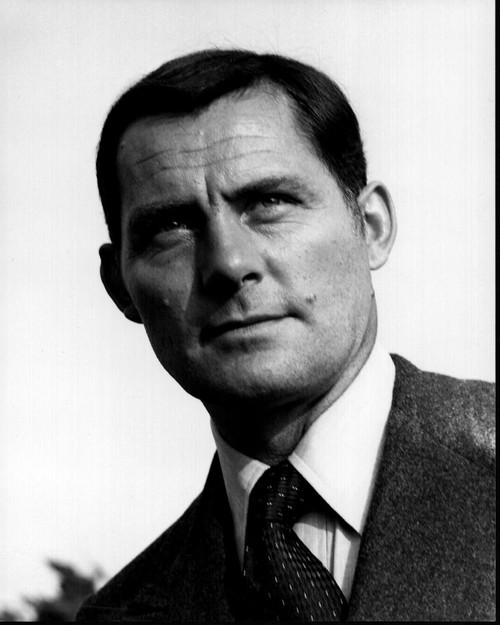 Robert Shaw Headshot In Suit And Tie Black And White Photo Print