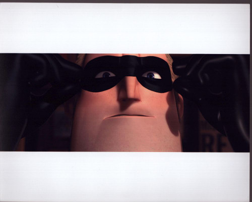 Craig T. Nelson As Mr. Incredible Putting On Mask  In The Incredibles Photo Print (8 x 10)