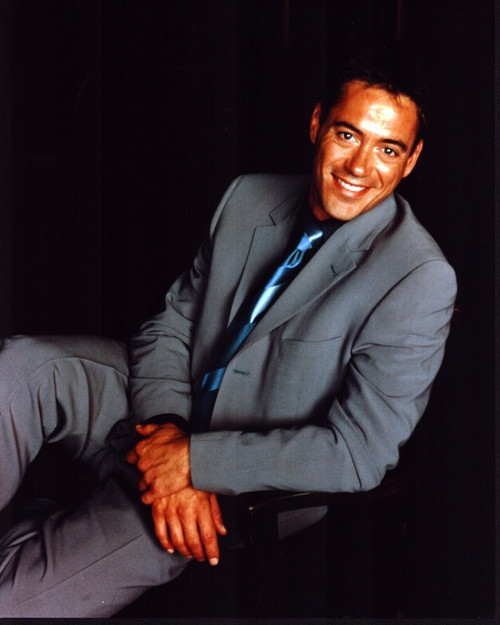 Robert Downey Jr. In Gray Suit Photo Print