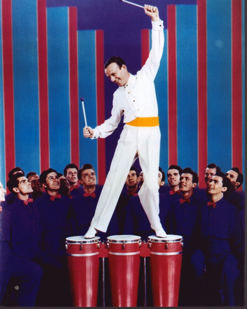 Fred Astaire Dancing On Drums In Ziegfeld Follies Photo Print (8 x 10)