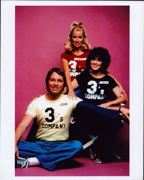 John Ritter, Suzanne Somers, And Joyce Dewitt In Three'S Company Photo Print