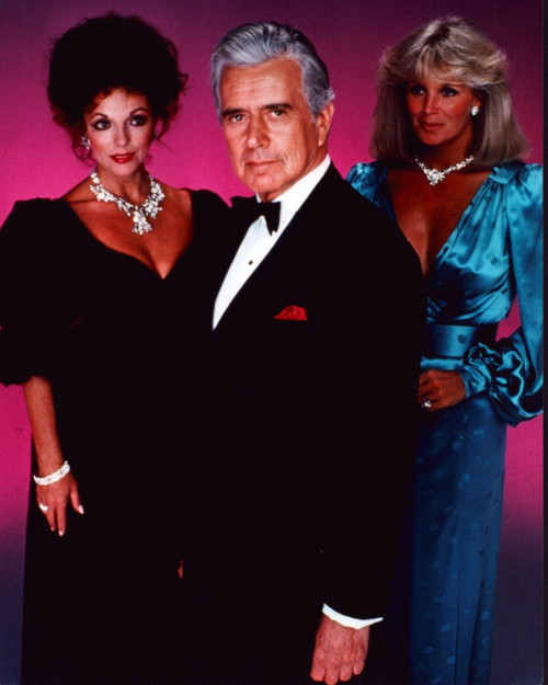 Joan Collins, John Forsythe And Linda Evans In Dynasty Photo Print (8 x 10)