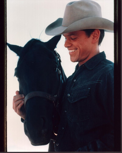 Matt Damon And Horse In All The Pretty Horses Photo Print (8 x 10)