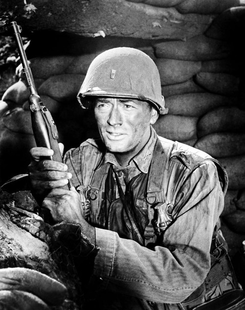 Pork Chop Hill, Gregory Peck, 1959 Poster Print