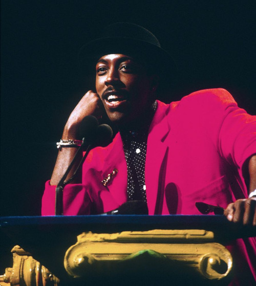 Arsenio Hall at a Hollywood TV taping, 1989. ph: Ron Wolfson / (Arsenio Hall 2) Poster