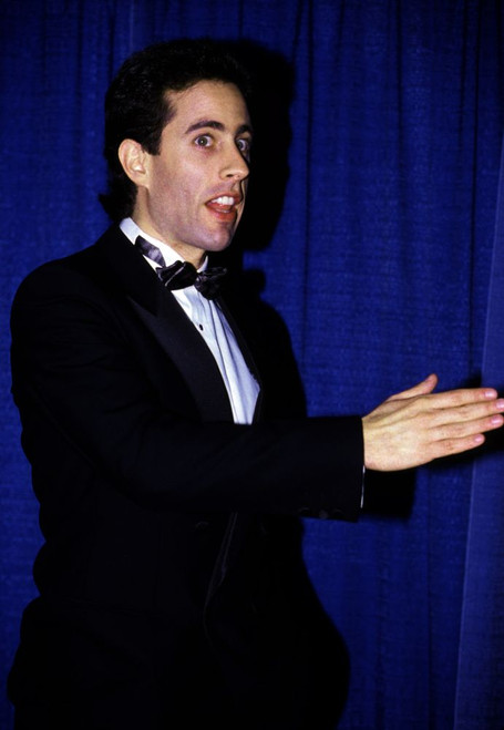 Jerry Seinfeld performing on TV in 1988. ph: Ron Wolfson / (Jerry Seinfeld 2) Poster