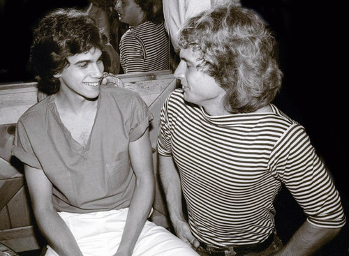 Robbie Benson, Rex Smith, 1981. Photo by Adam Scull (Robbie Benson and Rex Smith3848) Poster