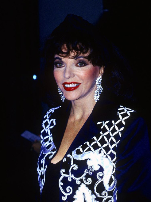 Joan Collins attending a Hollywood Event, 1990's. ph: Ron Wolfson / (Joan Collins 4) Poster
