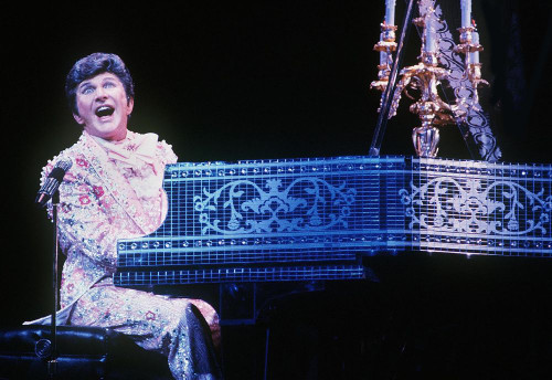 Liberace, 1980s. Photo by Adam Scull (Liberace04057) Poster